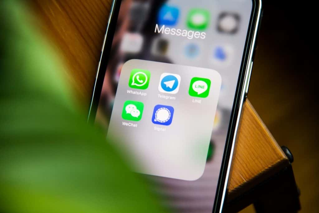 Juste une messagerie chiffrée et instantanée